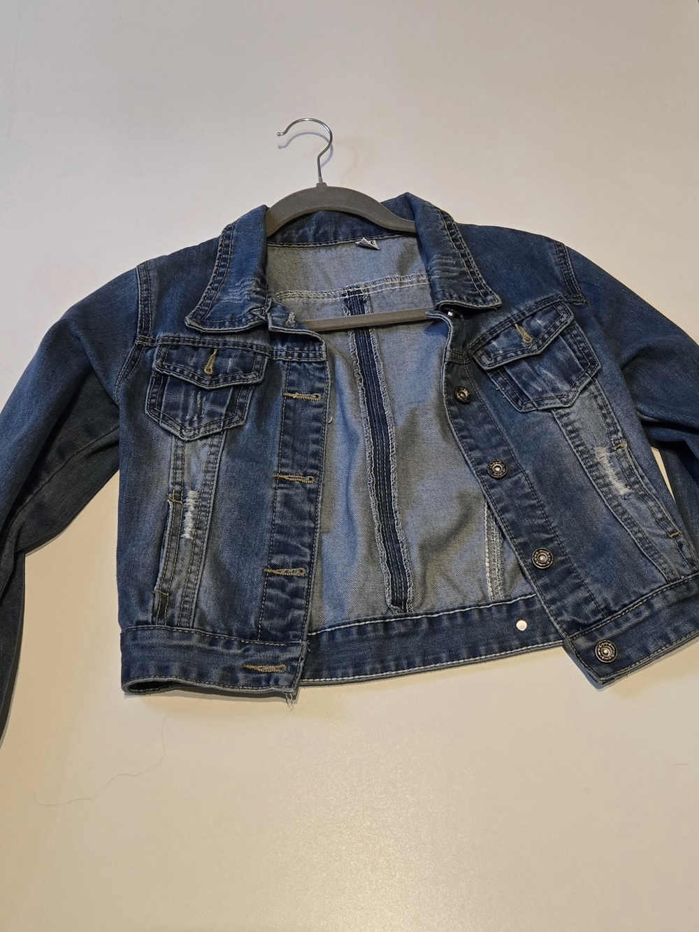 Kids' Indigo Denim Jacket - Casual Trucker Style